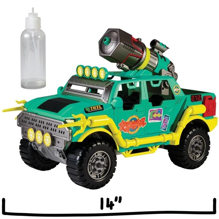 Playmates Tales of the Teenage Mutant Ninja Turtles Sewer Spewer Armored Turtle Tank, 14-Inch - View 5