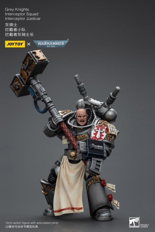 JoyToy Warhammer 40K Grey Knights Interceptor Squad Interceptor Justicar 1/18 Scale Action Figure - View 7