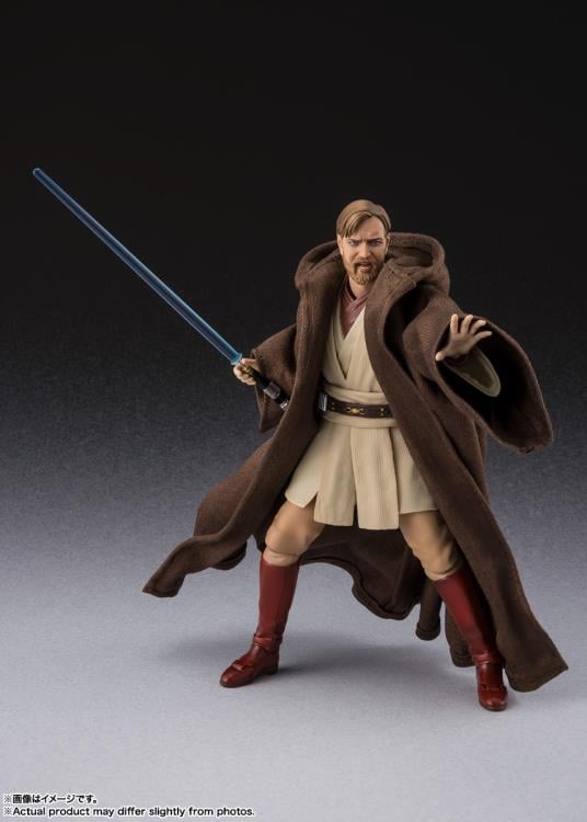 Bandai S.H.Figuarts Star Wars Revenge of the Sith Obi-Wan Kenobi (Classic Ver.) 5.9-Inch Action Figure - View 5