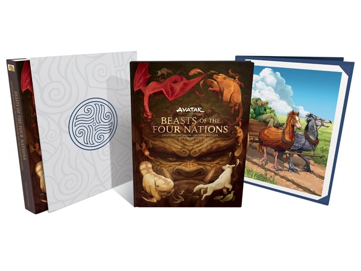 Dark Horse Beasts of the Four Nations Creatures from Avatar Deluxe Edition Book - View 2