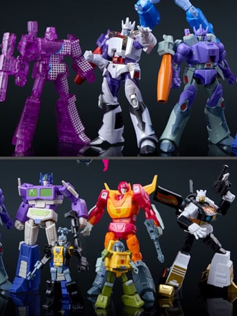 AULDEY Transformers Alpha Action Elite Vol. 3 Chaotic Threshold Box of 6 Random Action Figures
