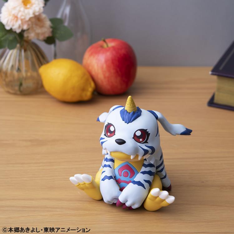 MegaHouse Digimon Adventure Look Up Series Gabumon Figure - View 9