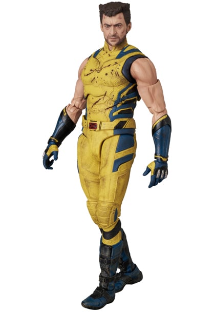 Medicom Toy Marvel Deadpool & Wolverine MAFEX No.291 Wolverine (Damage Ver.) 6-Inch Action Figure - View 7