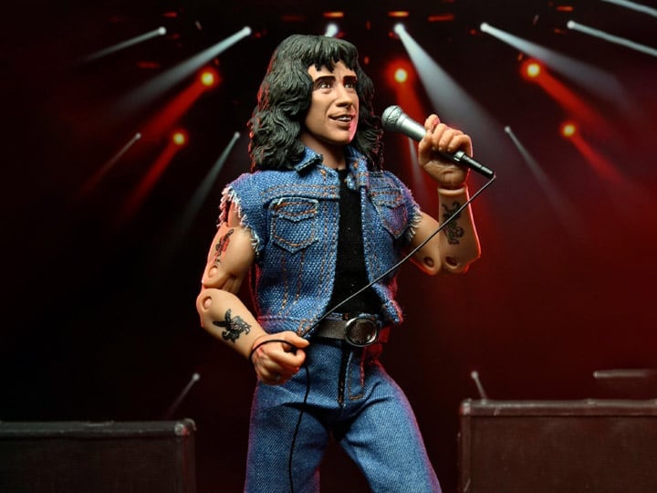 NECA AC/DC Bon Scott 8-Inch Plastic Clothed Figure for Display - View 2