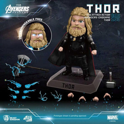 Beast Kingdom Egg Attack Action EAA-103 Avengers: Endgame Thor PX Previews Exclusive, 6.5-Inch - View 16