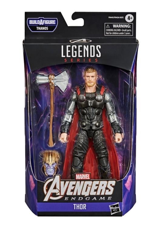 Hasbro Marvel Legends Avengers: Endgame Thor Action Figure, Thanos Build-A-Figure, 6-Inch - View 5