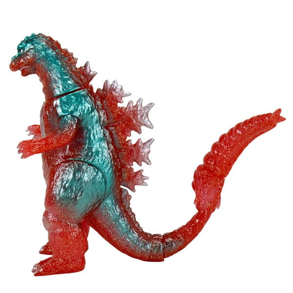 CCP Godzilla Mothra vs. Godzilla Middle Size Kaiju Series Godzilla (Retro Red Green Lame Ver.) Vinyl Figure - View 3