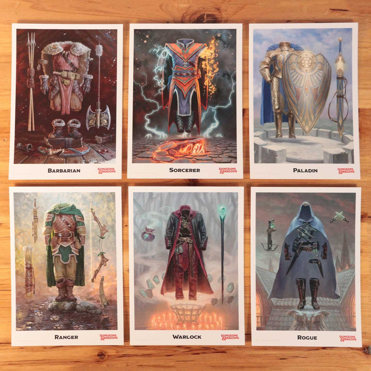 Fanattik Collectibles Dungeons & Dragons Class Cards and D20 Flip Coin Set - View 12