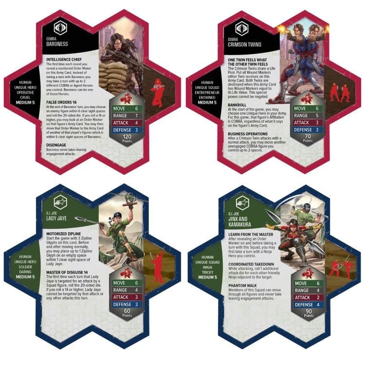Renegade Game Studios G.I. Joe Heroscape Strike Forces Army Expansion (Premium Painted Edition) - View 6