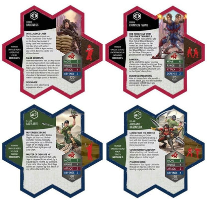 Renegade Game Studios G.I. Joe Heroscape Strike Forces Army Expansion (Premium Painted Edition) - View 6