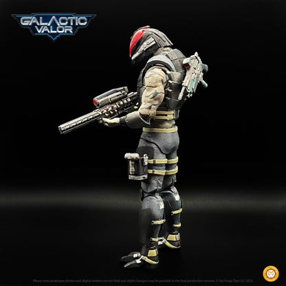 Fox Forge Toys Galactic Valor Shadow Stalker 1/12 Scale Action Figure - View 6