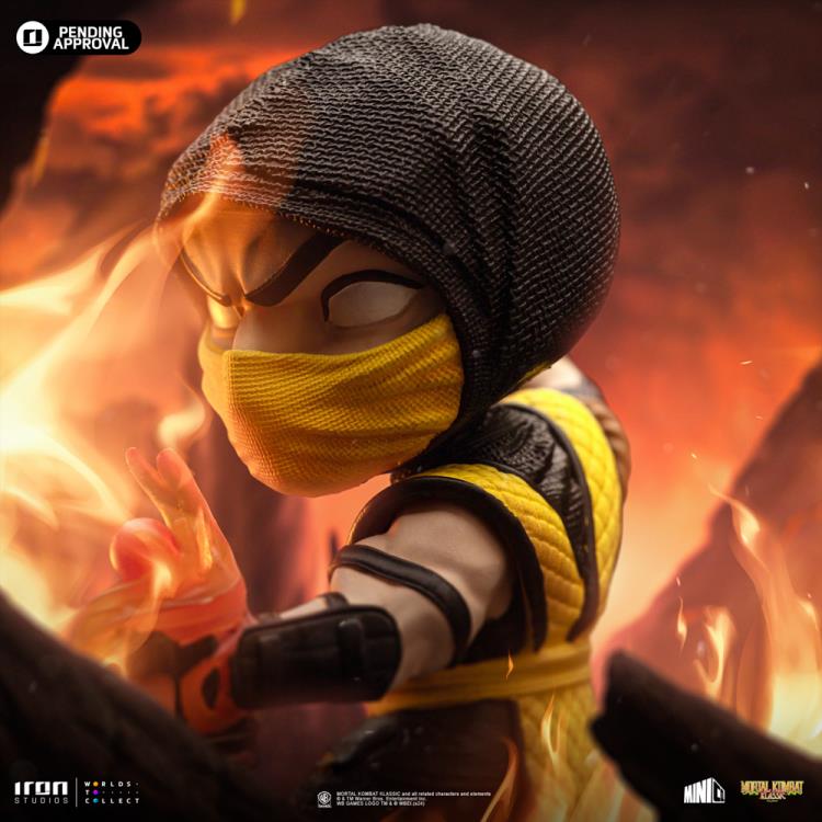 Iron Studios Mortal Kombat MiniCo Scorpion 6-Inch Collectible Figure - View 7