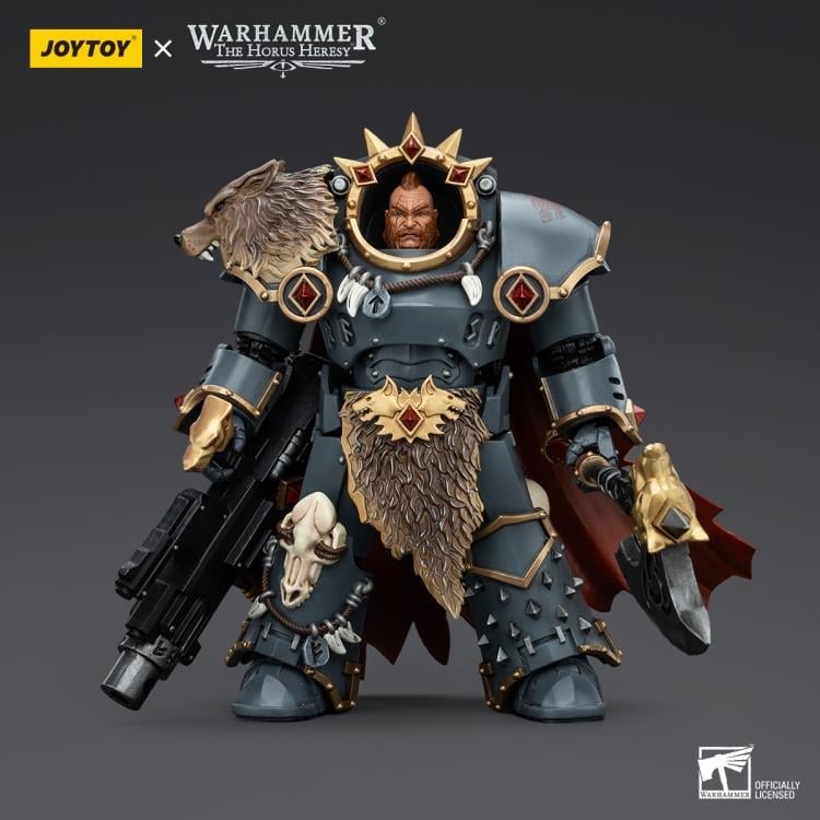 JoyToy Warhammer The Horus Heresy Space Wolves Hvarl Red-Blade 1/18 Scale Action Figure - View 3