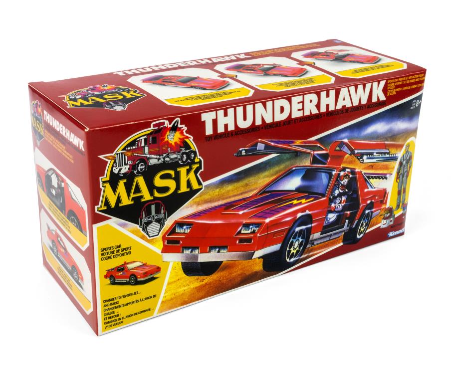 The Loyal Subjects M.A.S.K. Thunderhawk Vehicle with Matt Trakker 2.75-Inch Action Figure - View 12