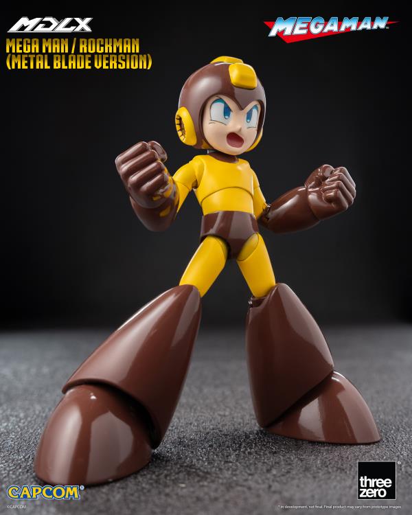 threezero Mega Man MDLX Articulated Figure Series Mega Man (Metal Blade Ver.) 4-Inch Action Figure - View 5