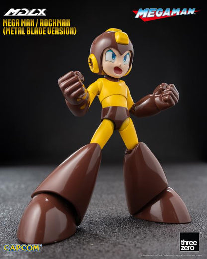 threezero Mega Man MDLX Articulated Figure Series Mega Man (Metal Blade Ver.) 4-Inch Action Figure - View 5