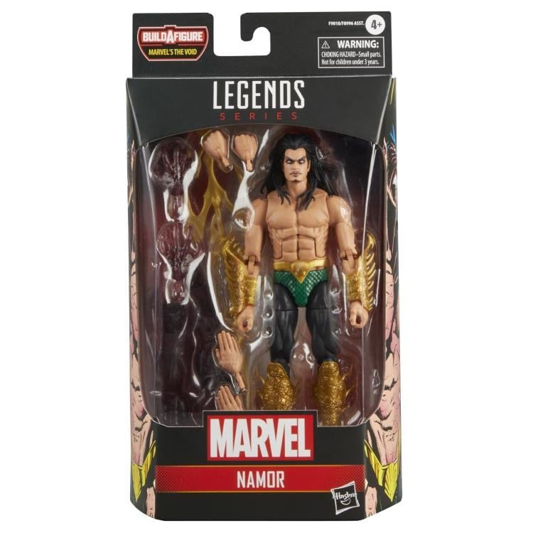 Hasbro Marvel Legends Namor the Sub-Mariner Action Figure (The Void BAF) - View 9