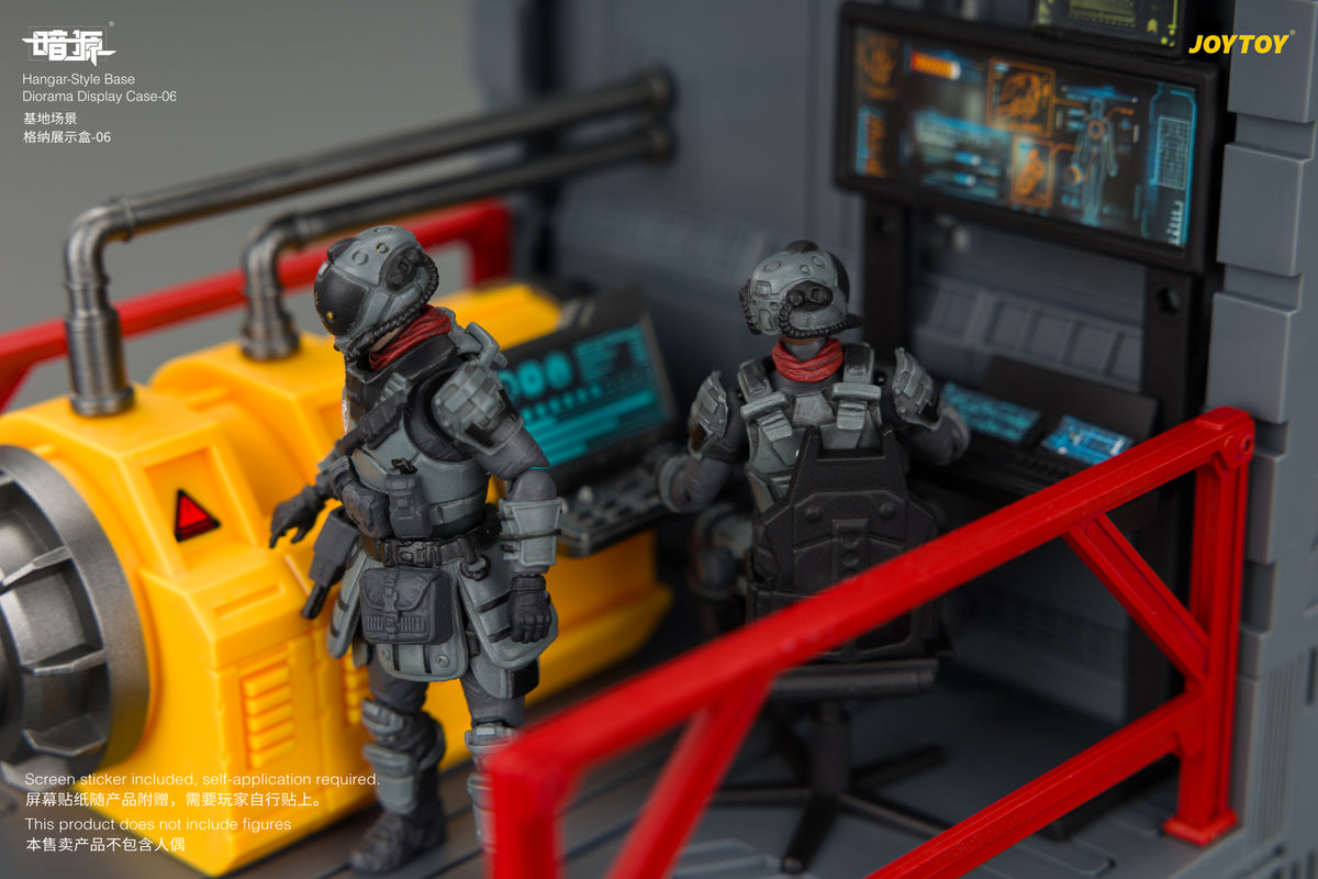 JoyToy Dark Source Hangar Style Diorama Display Base (06) 1/25 Scale 10.3-Inch Collectible - View 12