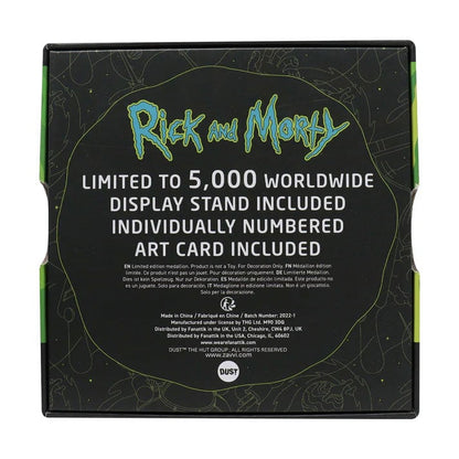 Fanattik Rick and Morty Limited Edition Zinc Alloy Medallion - View 8