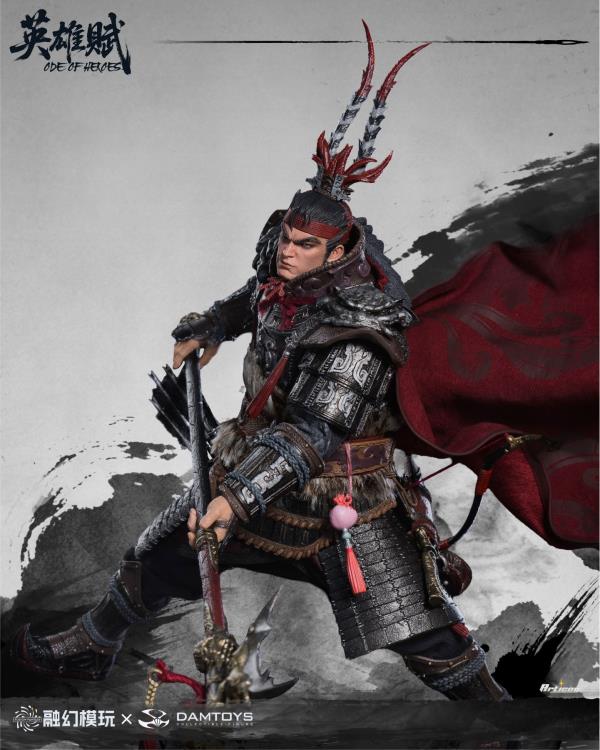 Fusion Fantasy Damtoys Romance of the Three Kingdoms Ode of Heroes Lu Bu Deluxe Ver. 1/12 Scale Action Figure - View 4