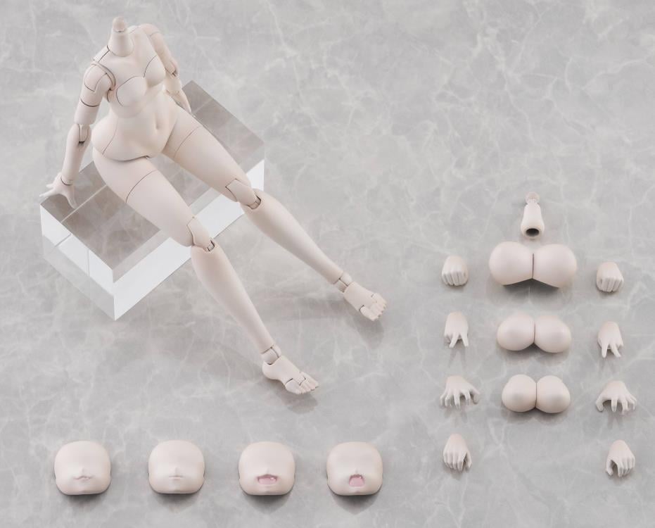 Aoshima KemoPla Human Parts Set Color B Model Kit (ABS and PVC) - View 5