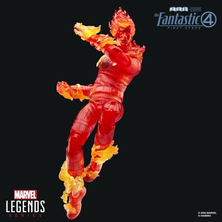 Hasbro Marvel Legends The Fantastic Four: First Steps Human Torch Action Figure - View 5