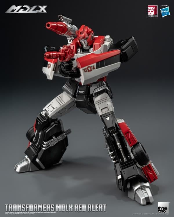 threezero Transformers MDLX Articulated Figure Series Red Alert 5.9-Inch Action Figure - View 4