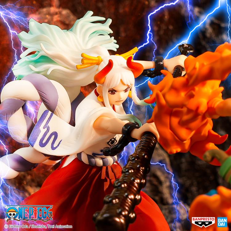 Bandai Banpresto One Piece Senkozekkei Yamato Figure (4-Inch) - View 9