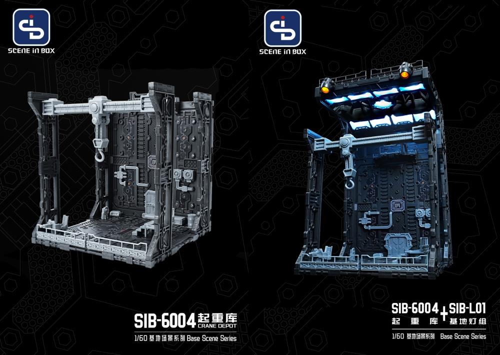 Fresh Retro Scene in Box Crane Depot 1/60 Scale Diorama Display - View 15