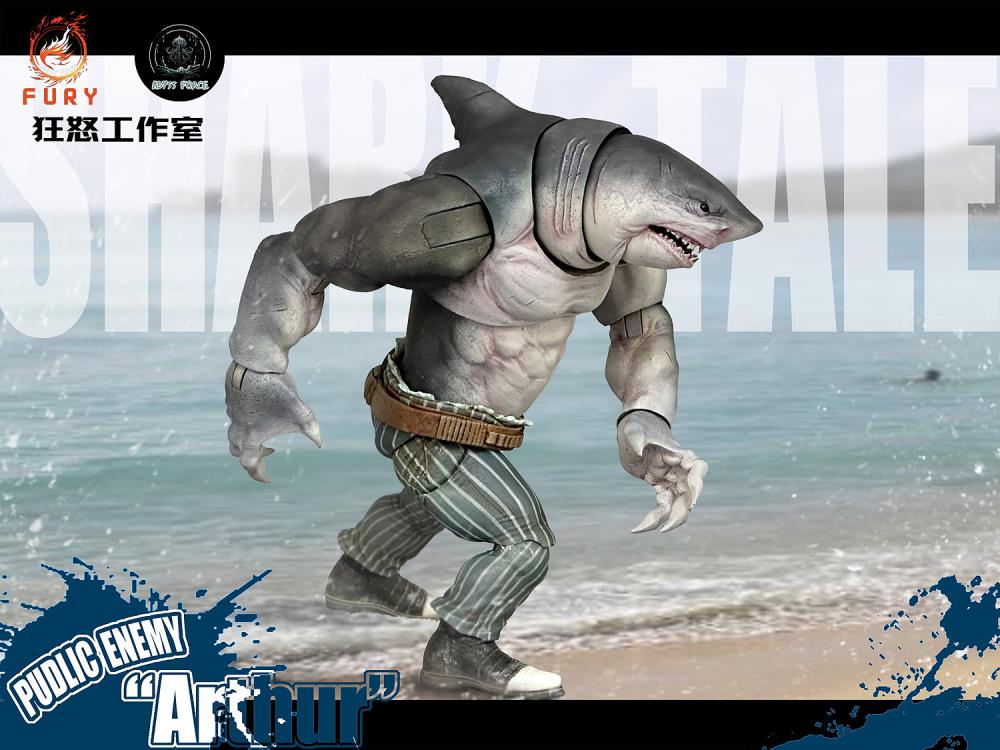 Fury Toys Abyss Force Arthur 1/12 Scale 8-Inch Plastic Action Figure - View 14