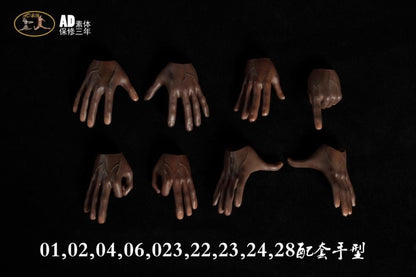 AD Body Male 1/6 Scale Plastic Seamless Body (AD-28) - View 4