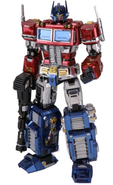 MU Model Transformers G1 Optimus Prime (Full Ver.) 3D Metal Puzzle Model Kit 9.5-Inch - View 3