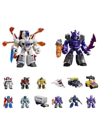 Blokees Transformers Defender Version Vol. 5 Traitor to Tyranny Box of 12 Random ABS Model Kits