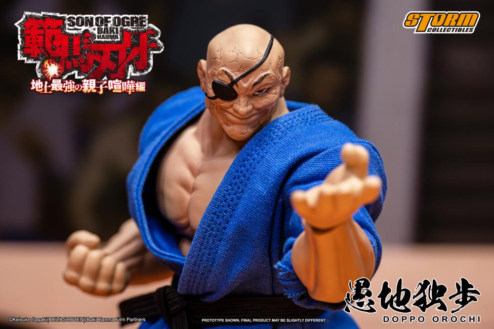 Storm Collectibles Baki Hanma: Son of Ogre Doppo Orochi (Special Edition Ver.) 1/12 Scale Limited Edition Action Figure - View 12