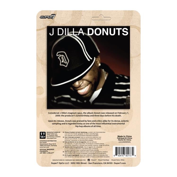 Super7 J Dilla ReAction Series Donuts Action Figure - View 5