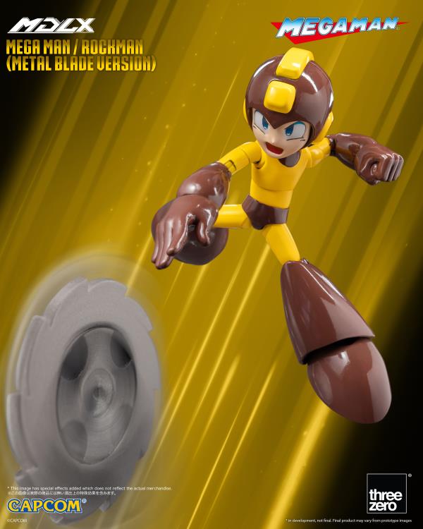 threezero Mega Man MDLX Articulated Figure Series Mega Man (Metal Blade Ver.) 4-Inch Action Figure - View 13