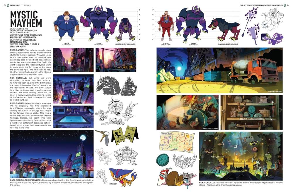 IDW Publishing Teenage Mutant Ninja Turtles The Art of Rise of the Teenage Mutant Ninja Turtles Book - View 8