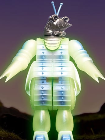 Super7 Toho ReAction Moguera (Glow-in-the-Dark) Action Figure