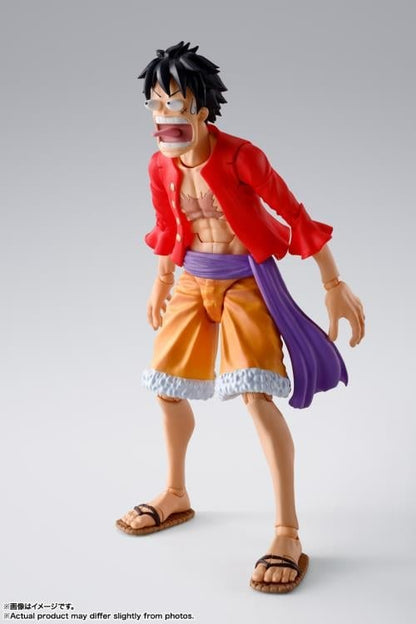 Bandai Tamashii Nations S.H.Figuarts One Piece Monkey D. Luffy The Raid on Onigashima Action Figure - View 4