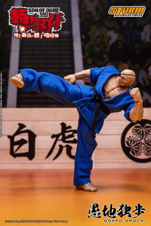 Storm Collectibles Baki Hanma: Son of Ogre Doppo Orochi (Special Edition Ver.) 1/12 Scale Limited Edition Action Figure - View 17