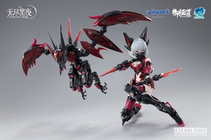 Eastern Model A.T.K. Girl Endless Night Vampire Camilla 1/12 Scale Model Kit, 6.69-Inch - View 25