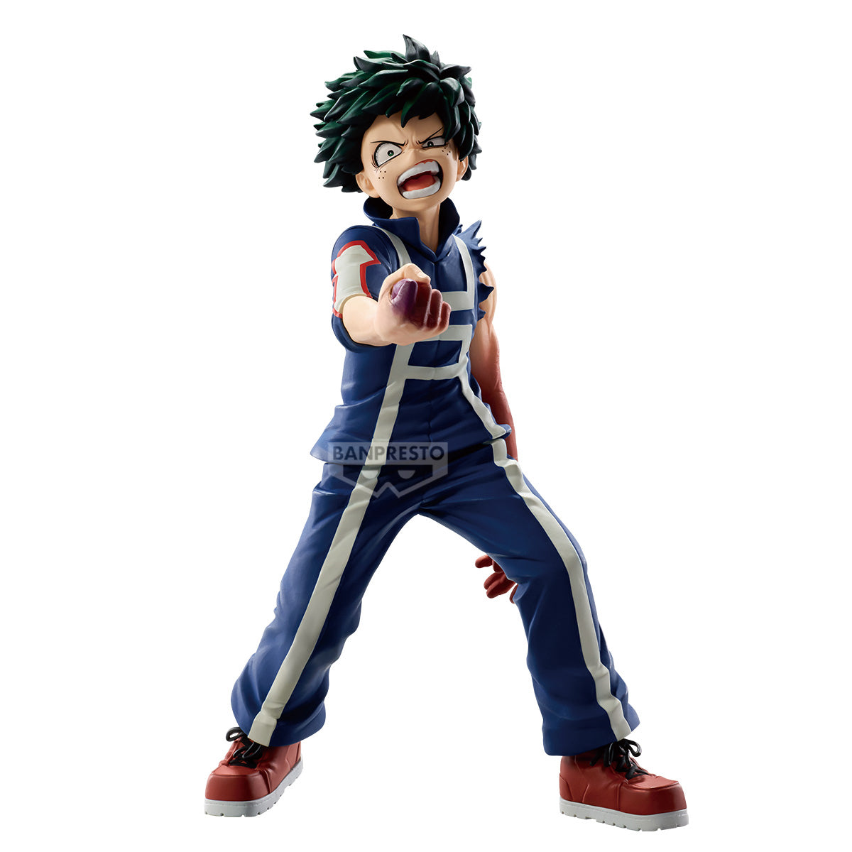 Bandai Banpresto My Hero Academia The Amazing Heroes Izuku Midoriya (Sports Festival Ver.) 6.7-Inch Figure - View 3