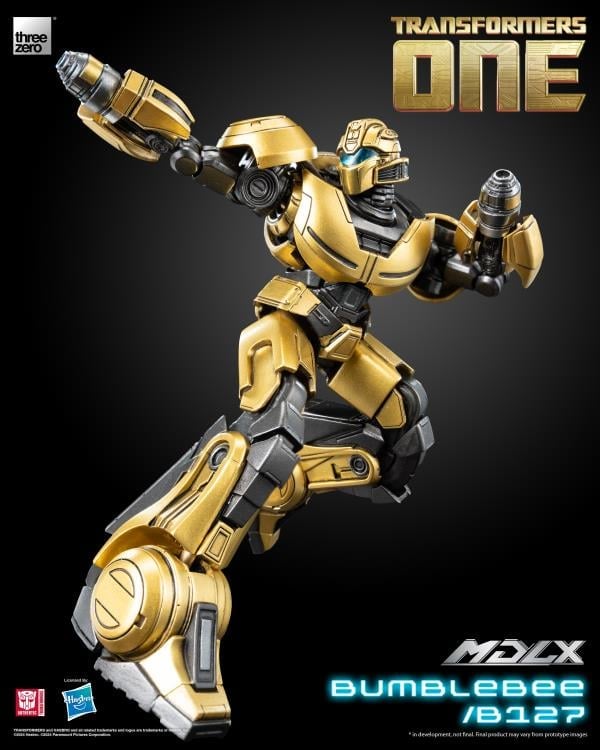 threezero Transformers: One MDLX Articulated Figure Series Bumblebee/B127 5-Inch Action Figure - View 8