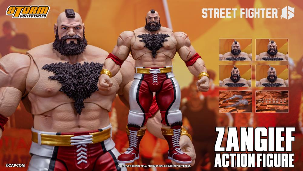 Storm Collectibles Street Fighter 6 Zangief 1/12 Scale Plastic Action Figure - View 39