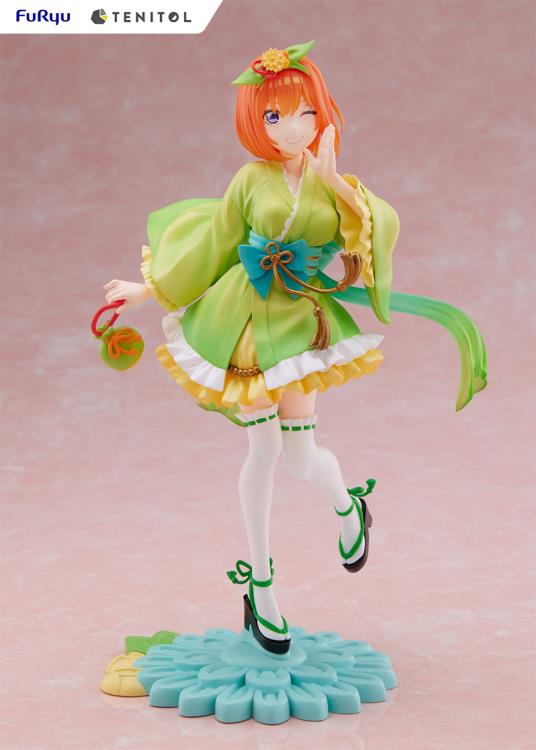 FuRyu The Quintessential Quintuplets Tenitol Yotsuba Nakano (Mini Skirt Yukata Ver.) Figure, 8.66-Inch - View 8