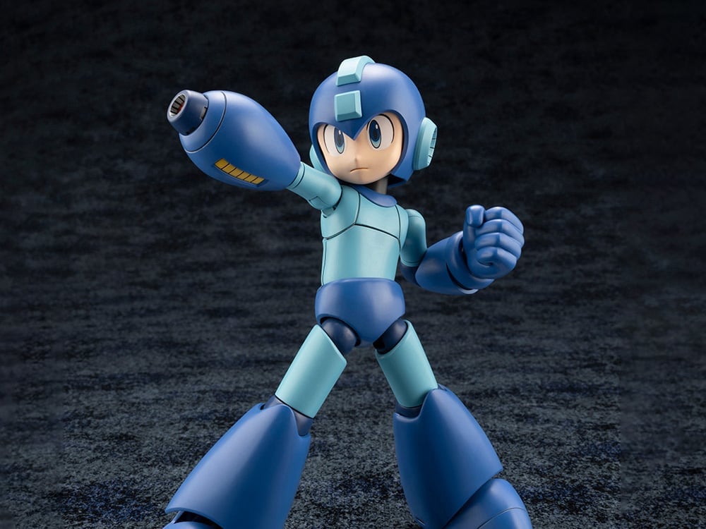 Kotobukiya Mega Man 11 Mega Man 1/12 Scale Model Kit 5.3-Inch - View 2
