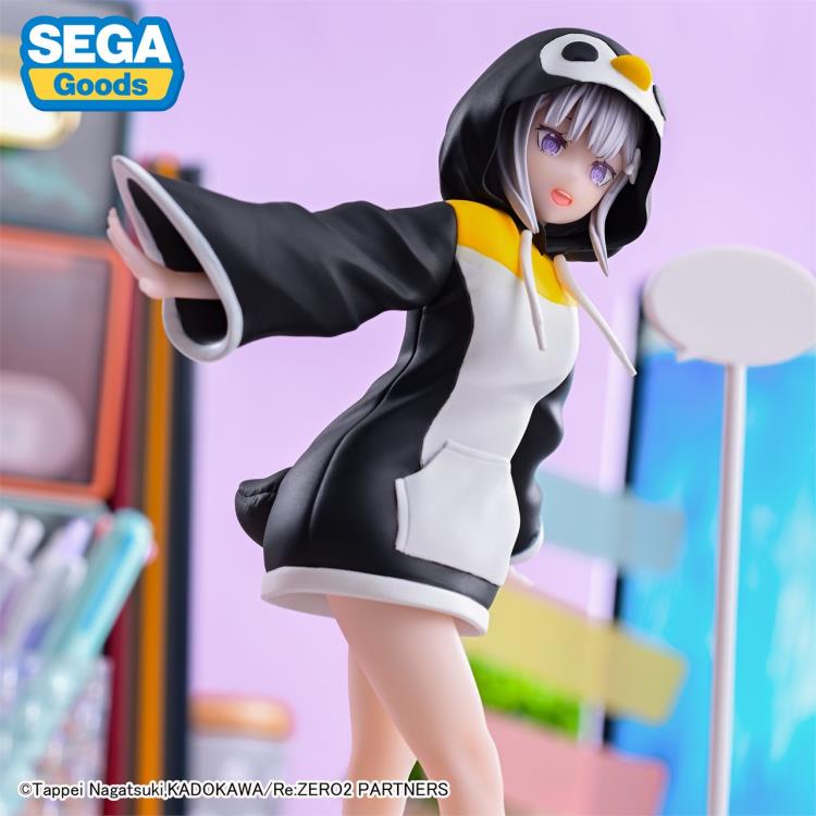 Sega Re:Zero Starting Life in Another World Luminasta Emilia (Kotoriasobi Ver.) Figure, 7.9-Inch - View 7