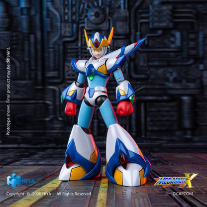 Hiya Toys Mega Man X Exquisite Basic X (Falcon Armor Ver.) 6-Inch Action Figure - View 3