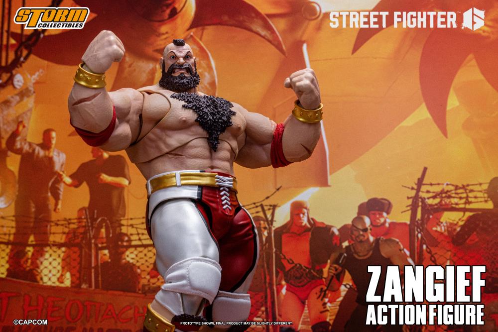 Storm Collectibles Street Fighter 6 Zangief 1/12 Scale Plastic Action Figure - View 37