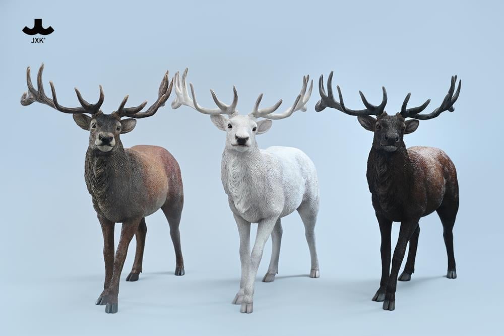 JxK.Studio Reindeer (A) 1/6 Scale Resin Figure, 13.4-Inch - View 13